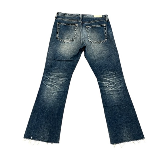 AG The Jodi Crop high rise slim flare distressed size 27R - Picture 2 of 9